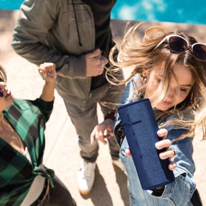 Portable Bluetooth speakers like UEBOOM can make a great gift