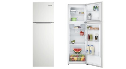 The Westinghouse 247L Top Mount Refrigerator White WTM2500WA-X sold in Australia by Appliances Online.

