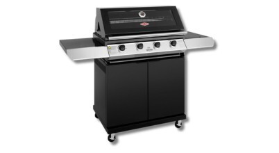 The Beefeater 1200 Series 4 Burner LPG BBQ with Trolley & Side Burner BMG1241BB sold in Australia by Appliances Online