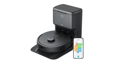 The Eufy L60 Hybrid Robot Vacuum with Self Empty Station T2278T11 sold in Australia by Appliances Online