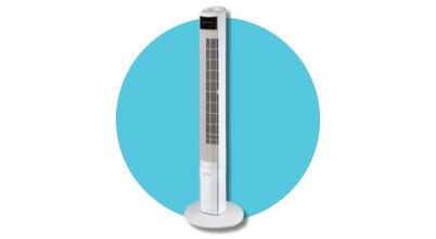 The Omega Altise OT120W 120cm Tower Fan sold in Australia by Appliances Online