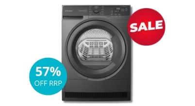 The Westinghouse 8kg EasyCare 700 Series Heat Pump Metallic Grey WDH804N8SA sold in Australia by Appliances Online with Free Delivery