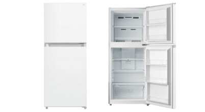 The Seiki 203L Top Mount Fridge SC-220AU8TMW sold in Australia by Appliances Online.