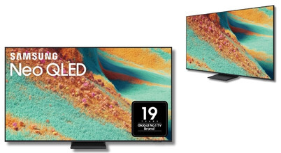 The Samsung QN85F NeoQLED 4K MiniLED Smart AI TV sold in Australia by Appliances Online.