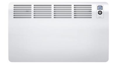 A Stiebel Eltron brand wall-mountable panel heater suitable for bathroom use