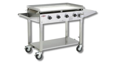 The Beefeater Clubman 4 Burner Flat Top LPG BBQ BD16440 sold in Australia by Appliances Online