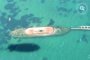 Photo taken from the Legend Blimp