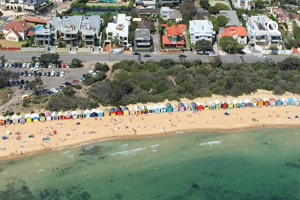 Photo taken from the Legend Blimp