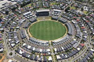 Photo taken from the Legend Blimp