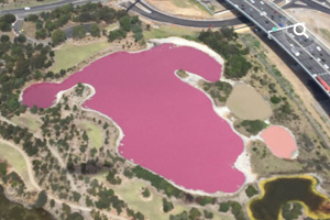 Photo taken from the Legend Blimp