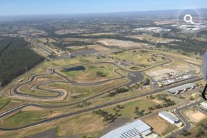 Photo taken from the Legend Blimp