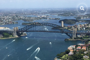 Photo taken from the Legend Blimp