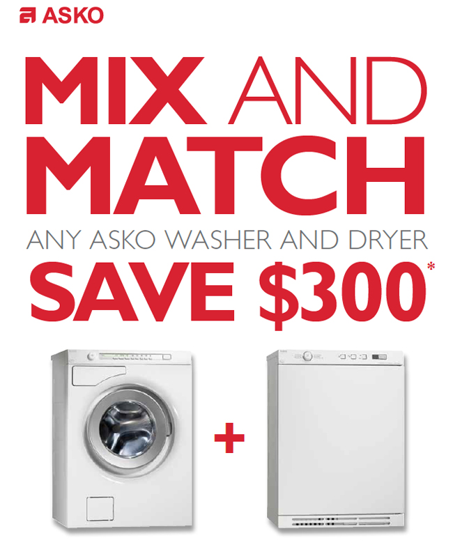 Asko Mix And Match Appliances Online