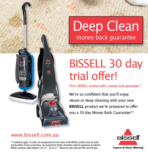 Bissell Product 30 Day Promotion