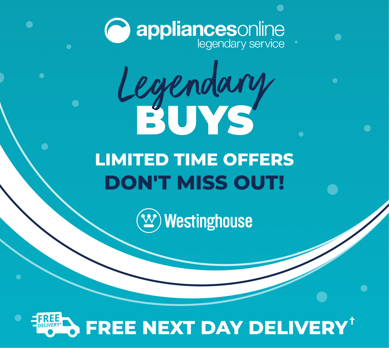 🚨 Legendary Buys is Back! HOT Westinghouse Kitchen and Laundry Deals