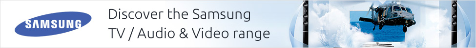 Discover the Samsung TV and Audio range