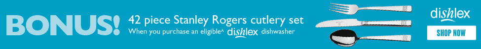 Dishlex - Bonus Stanley Rogers Cutlery Set