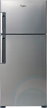 whirlpool top mount fridge