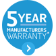 Beko 5 Year Manufacturers Warranty