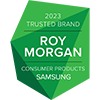 Roy Morgan Trusted Brand Samsung 2023