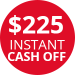 AOL leg buy Cash off 225