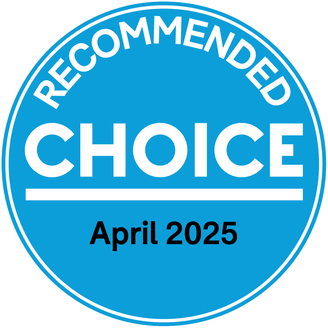 Choice recommended April 2025
