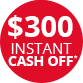 Electrolux SEPT26 Cash off 300