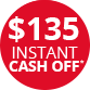 FP instant cash off DEC25 135
