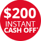 FP instant cash off DEC25 200