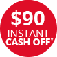 FP instant cash off DEC25 90