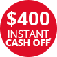 LG June26 runout cash off 400