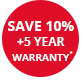 Miele MAY25 SAVE 10p plus 5 year warranty