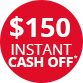 Westinghouse Electrolux JAN26 Cash off 150