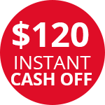 Westinghouse Electrolux Mar26 Cash off 120