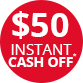 Zinus AUG26 Cash off 50