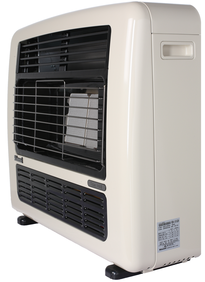 NEW Rinnai Titan Unflued Natural Gas Radiant Heater 151N 9314109076196
