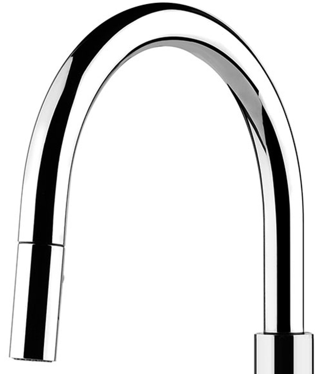 Gessi 37064 Emporio Pull Out Kitchen Mixer Dual Spray Tap
