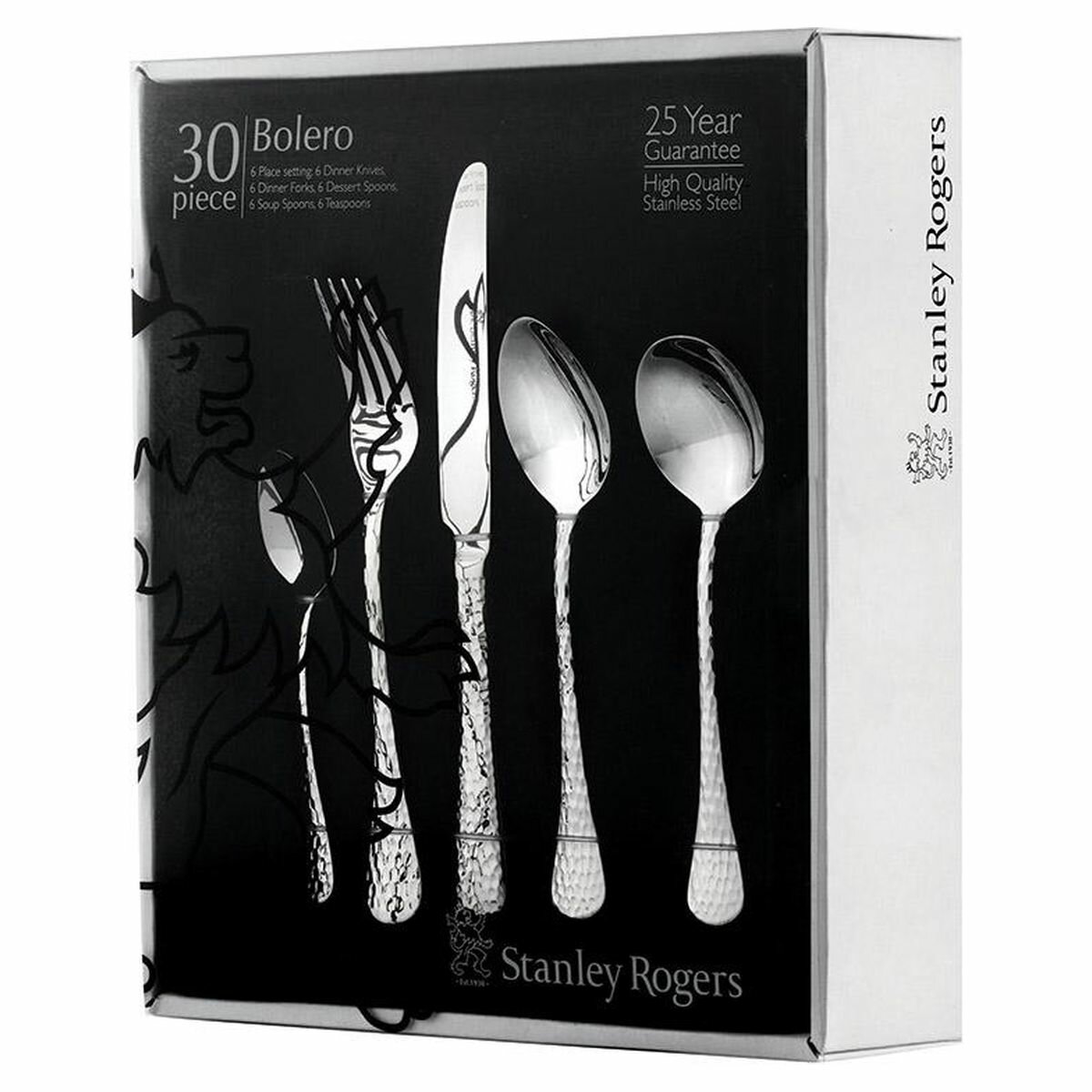 appliancesonline.com.au | Stanley Rogers Bolero 30 Piece Cutlery Set 50794