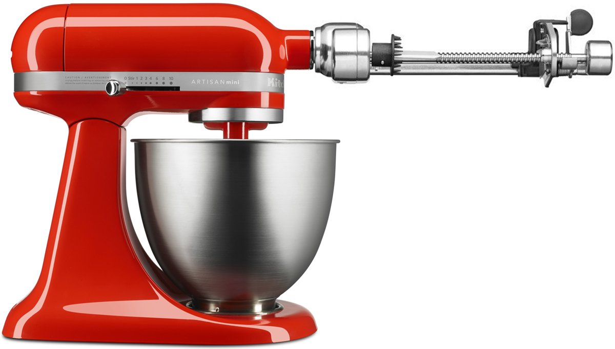 Kitchenaid 5ksm3311xahtspir Mini Stand Mixer Hot Sauce With