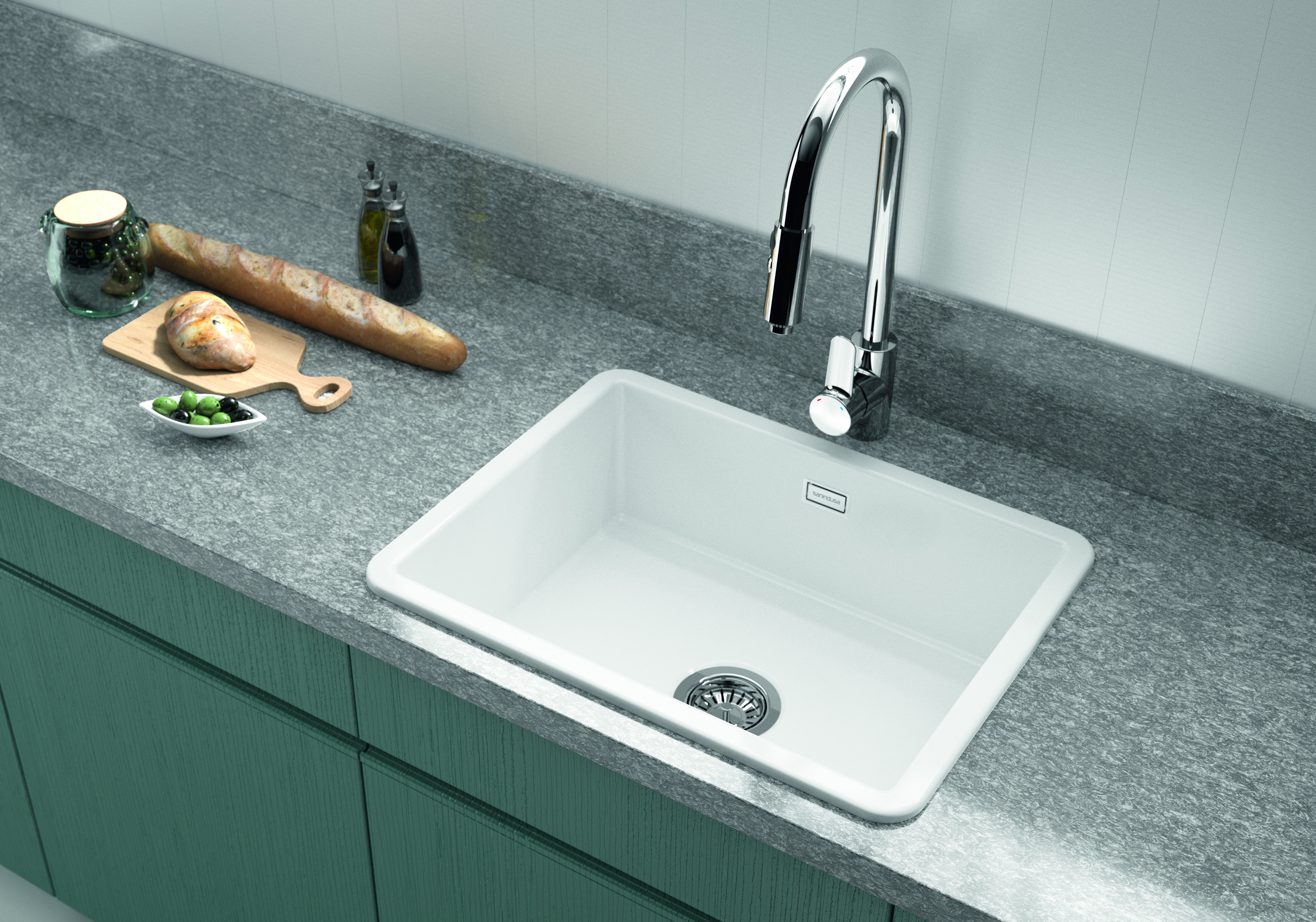 Turner Hasting 735000v Valet 60 Single Bowl Inset And Undermount Sink