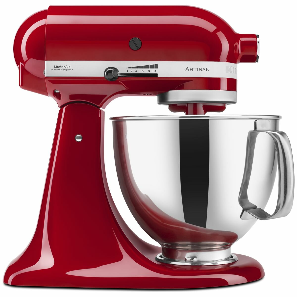 KitchenAid 5KSM150PSAER Artisan Stand Mixer Empire Red Appliances Online