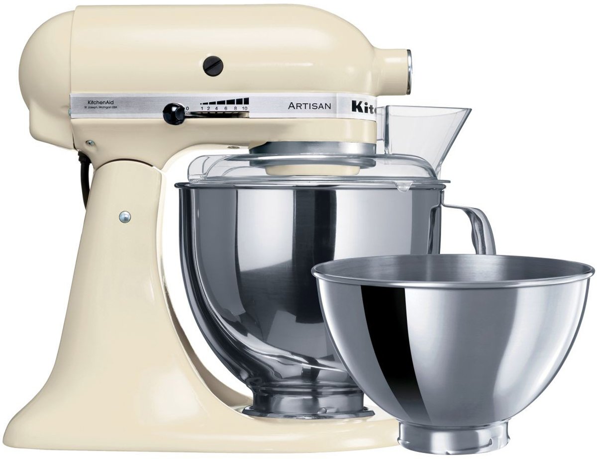 KitchenAid KSM160 Artisan Stand Mixer Almond Cream 5KSM160PSAAC Appliances Online