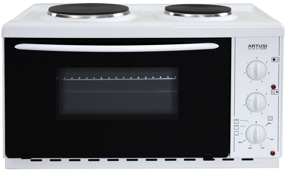Artusi Aomk1 22l Vulcan Benchtop Oven With Cooktop Appliances Online