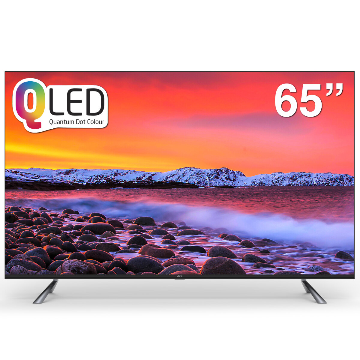 Jvc 65 Inch 4k Uhd Smart Android Qled Tv Av Hq657115a Appliances Online