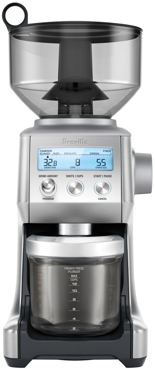Breville Coffee Grinder BCG820BSS Reviews | Appliances Online