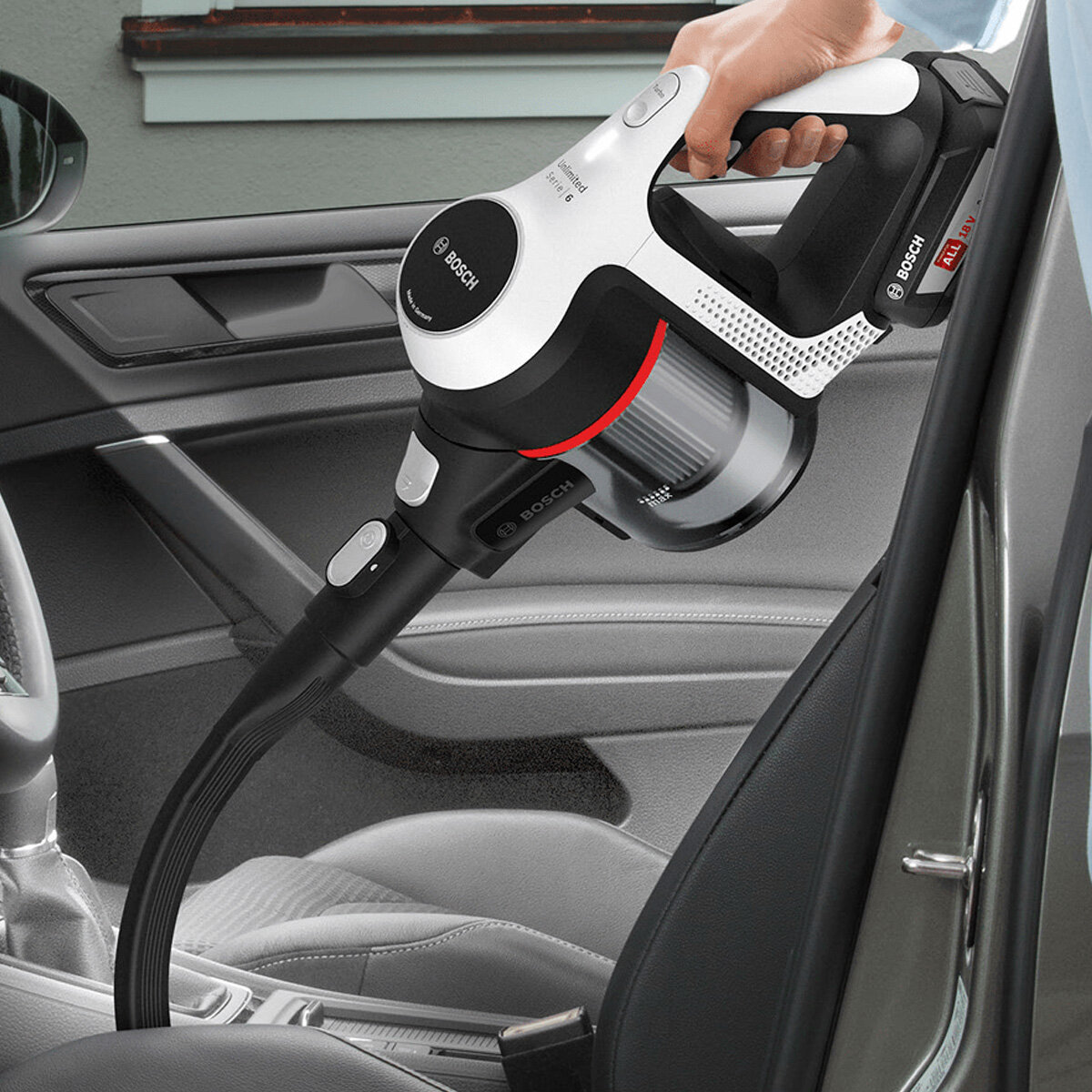 NEW Bosch Serie 6 Rechargeable Stick Cordless Vacuum Cleaner White