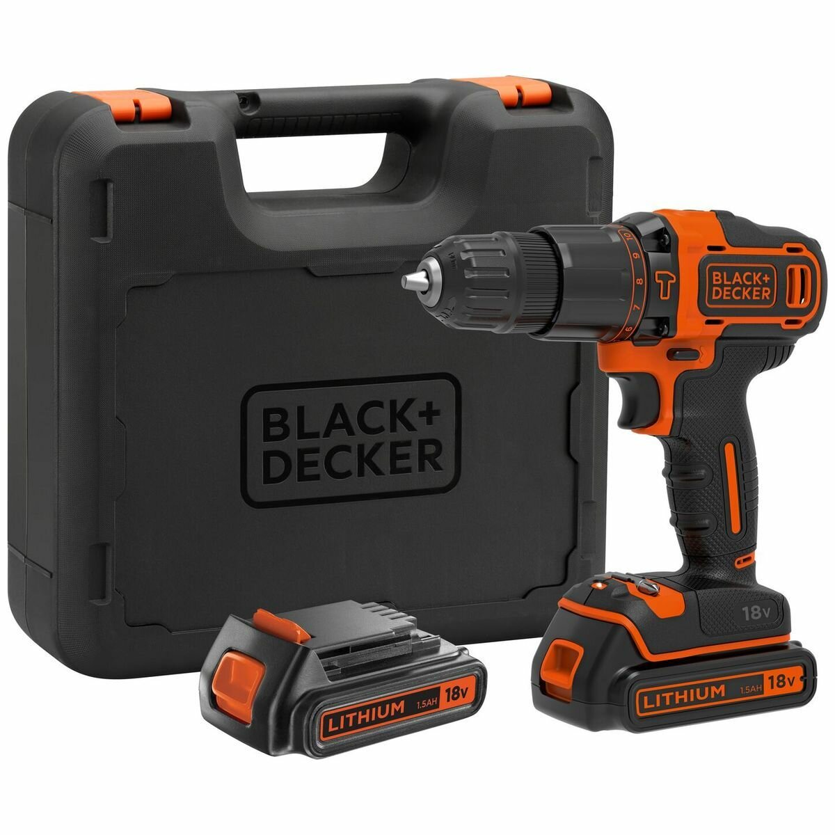 Black \u0026 Decker 18V Lithium Hammer Drill 