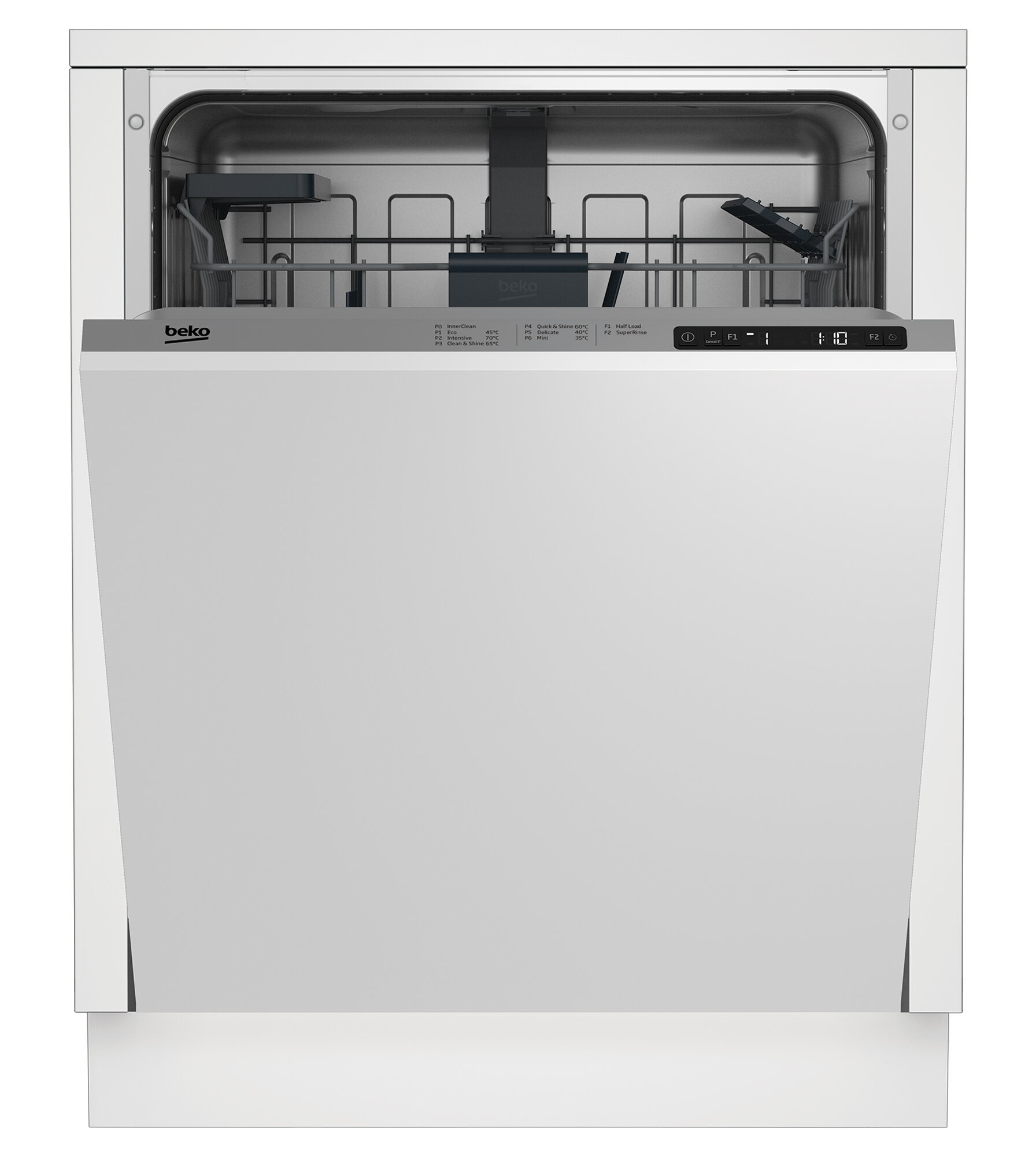 beko semi integrated dishwasher