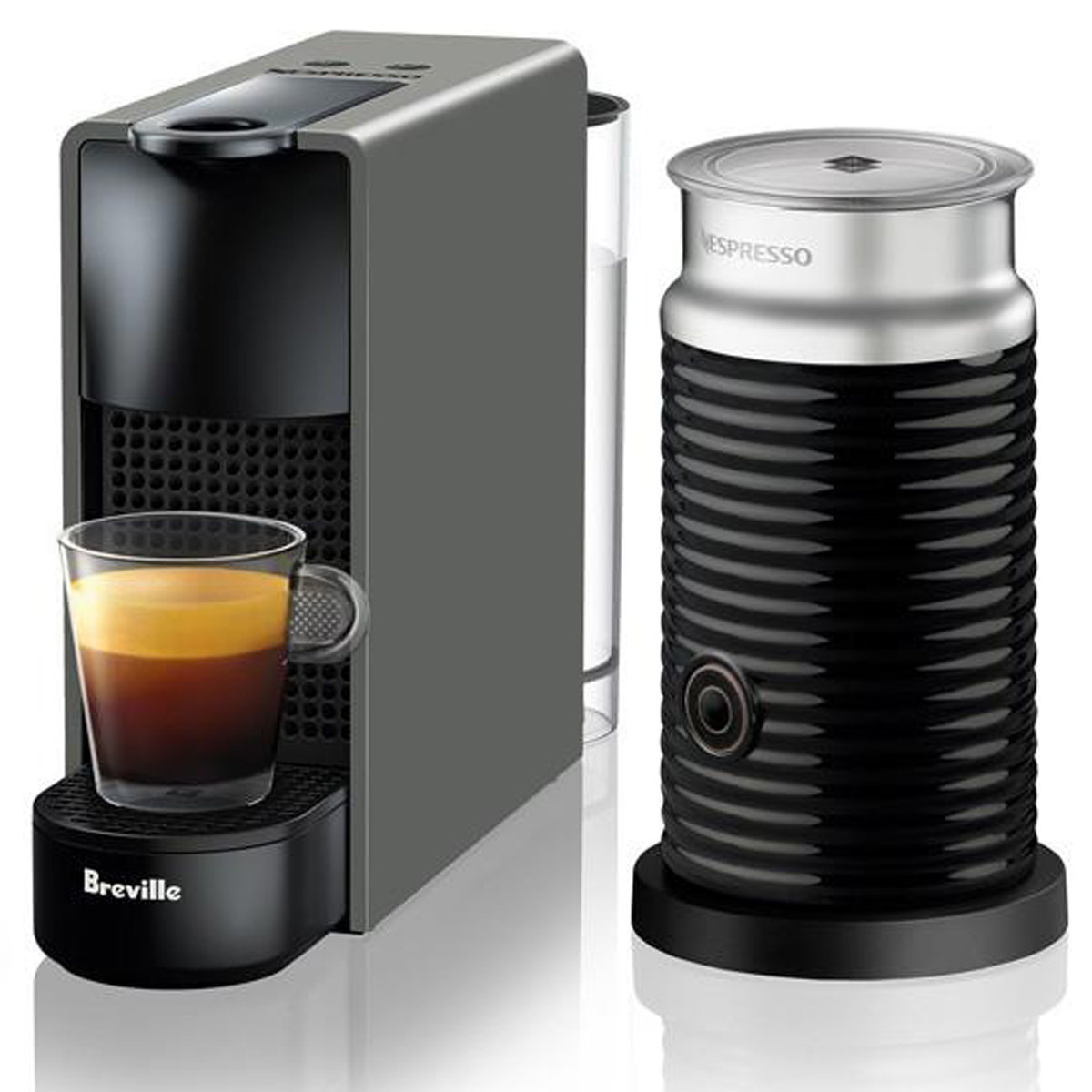 nespresso essenza mini coffee machine by breville