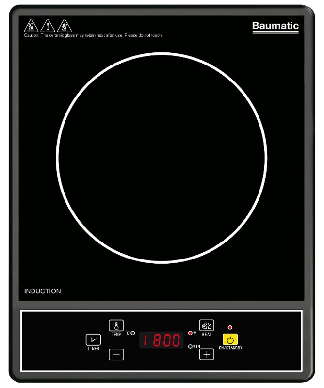 Baumatic Bhi100 Portable Induction Cooktop Appliances Online